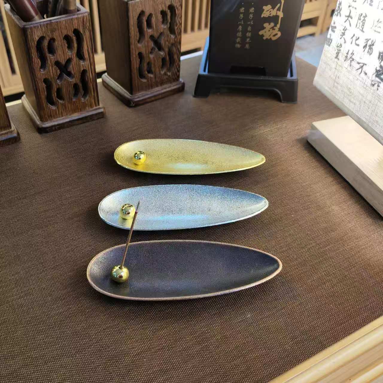 Alloy Ark Incense Plug Home Desktop Wire Incense Stand Copp