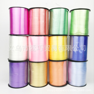 500码压纹丝带绑气球扎带500码压纹气球彩带丝带扎带装饰带