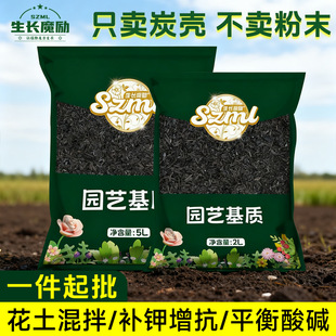 Husk Charcoal Succulent Growing Rose Rice Flower Spec Magic