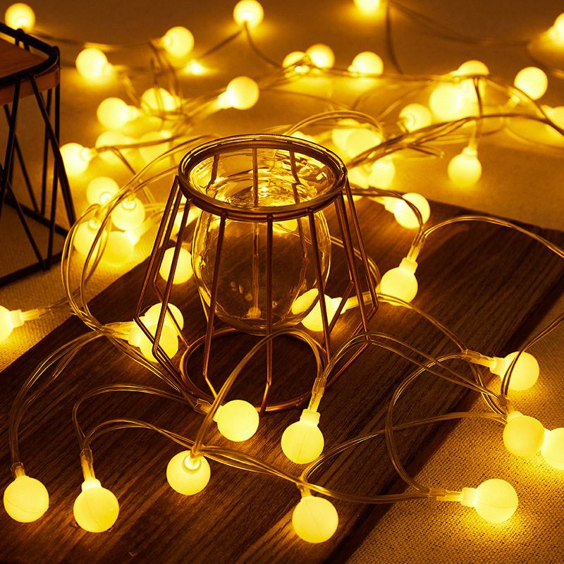 led太阳能灯串彩灯闪灯串灯满天星户外防水装饰灯庭院灯花园别墅