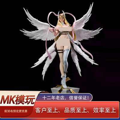 FA数码宝贝天女兽&妖女兽雕像