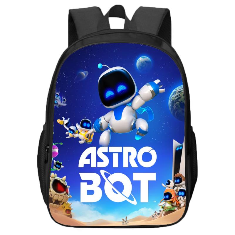 Astro Bot 宇宙机器人幼儿园书包儿童背包1至5年级小学生双肩包
