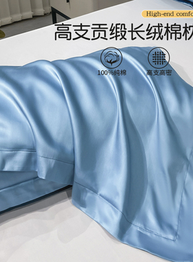 单人枕套一对装30x50小*40x60x90cm大尺寸定制儿童全棉纯棉枕头套