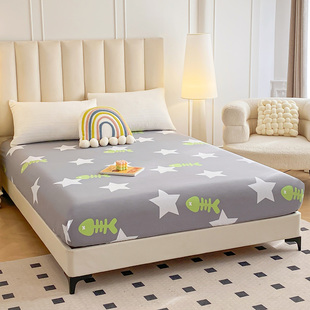 全棉床笠秋冬加厚百搭床笠床罩床垫套180cm200cm220cm床笠定制