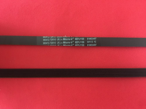 原装松下滚筒洗衣机6EPJ1155皮带XQG100-E1135 E10GW E10GS传送带