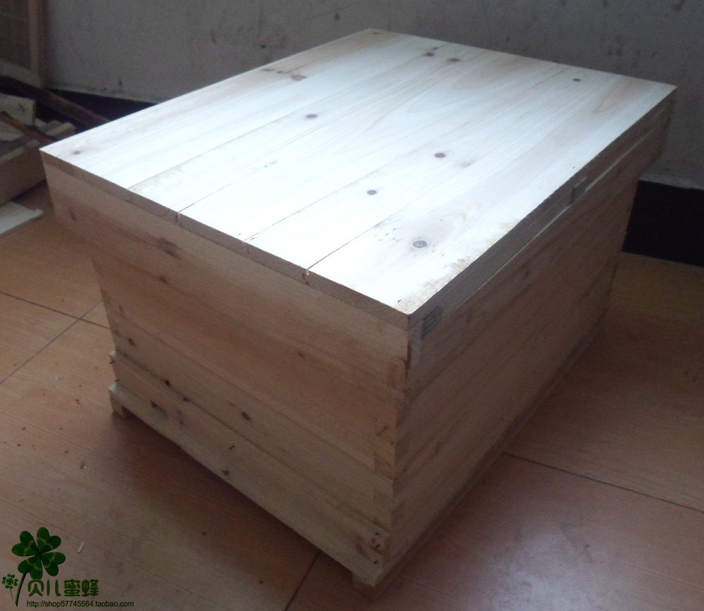 浙江蜂箱套装养蜜蜂设备全杉木蜜蜂箱蜂具买组装蜂箱巢框喂糖器