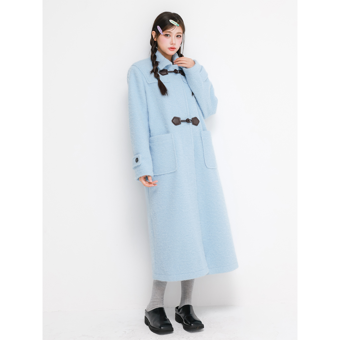 apa studio/10月31号20点开售/水蓝大衣