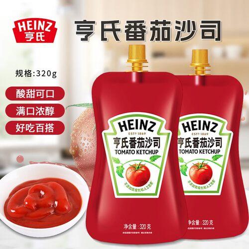 亨氏番茄酱320g立袋装番茄沙司