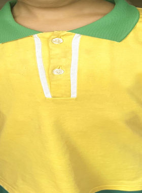 夏季中小学生校服短袖T恤