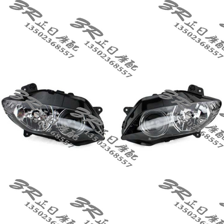 适用雅马哈YZF1000 R1 04 05 06年大灯总成前车头灯 前大灯照明灯