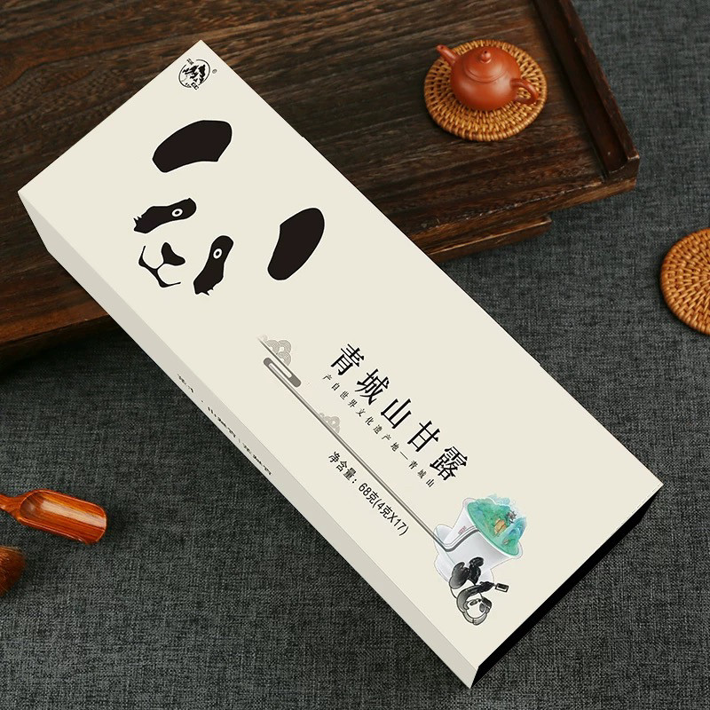 青城山绿茶2025新茶明前高山绿茶青城山甘露68g52g礼盒装四川特产