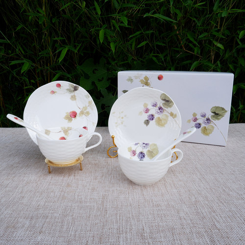 骨瓷餐具小清新咖啡杯