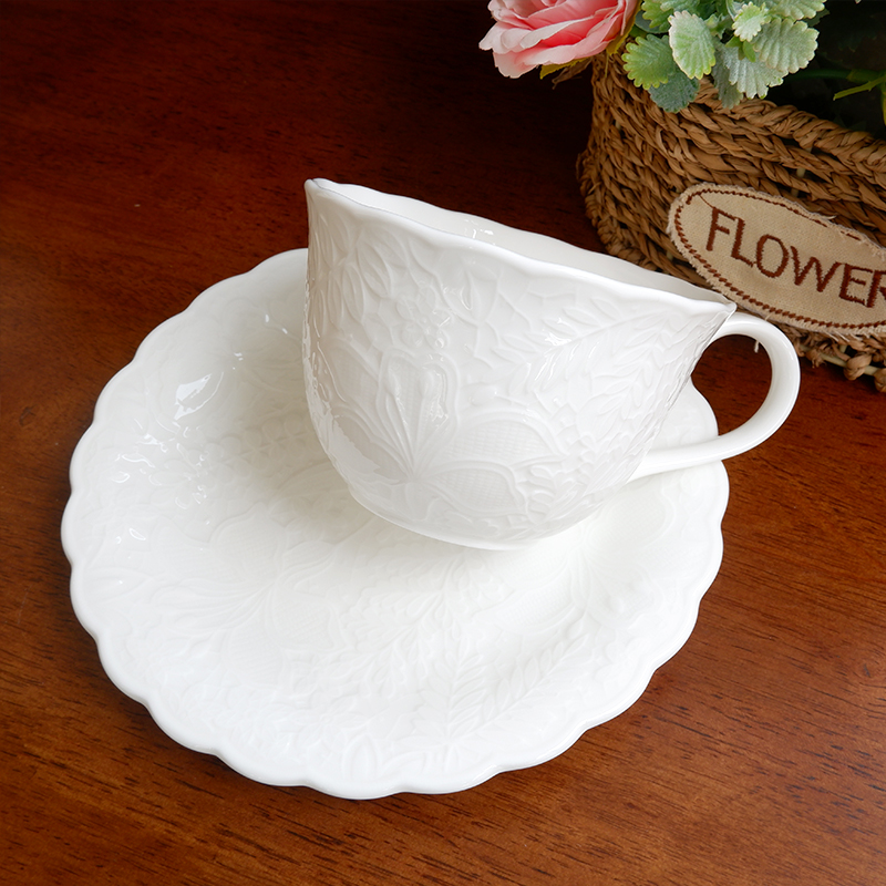 咖啡杯碟红茶杯碟骨瓷礼盒