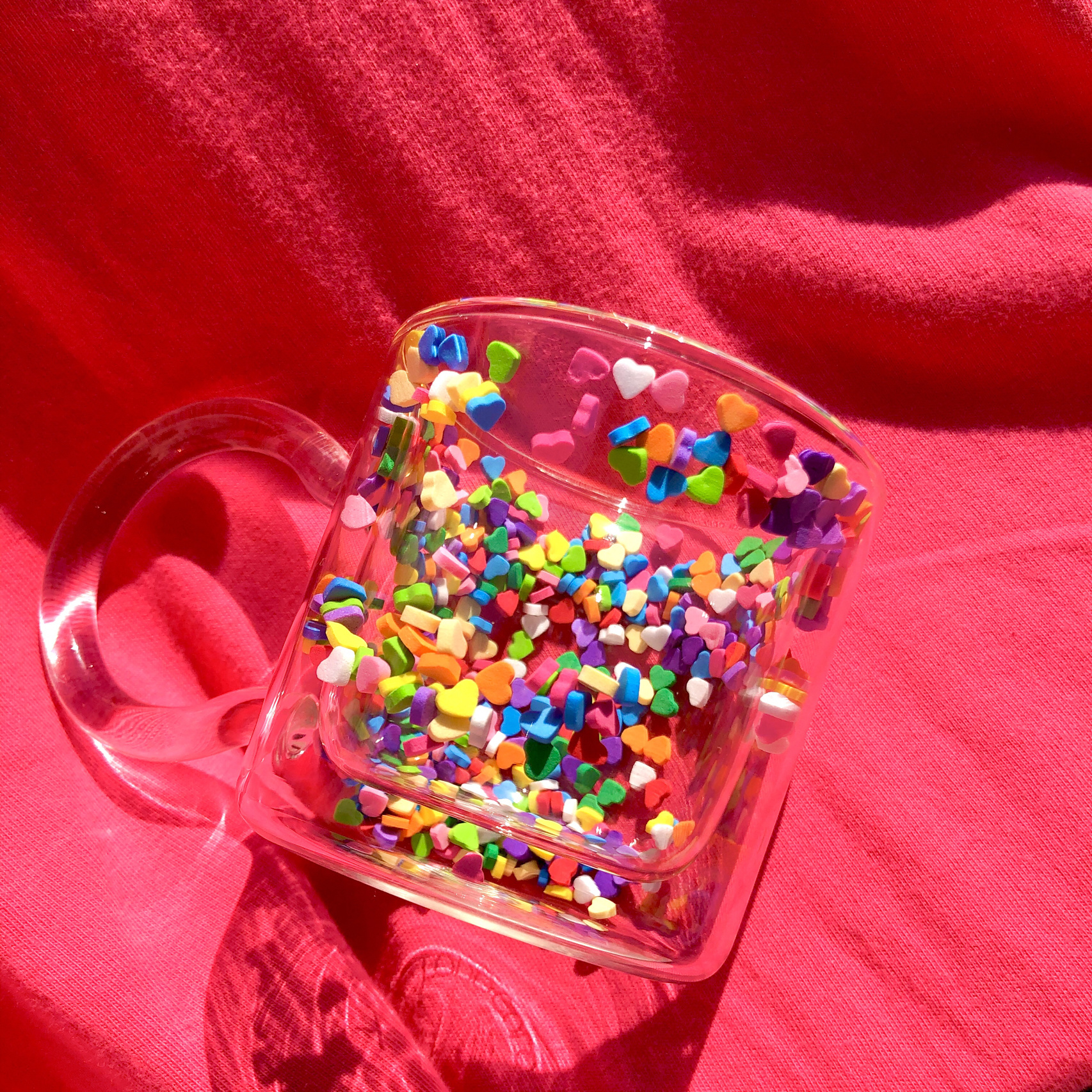 可爱少女啵啵杯爱心流沙