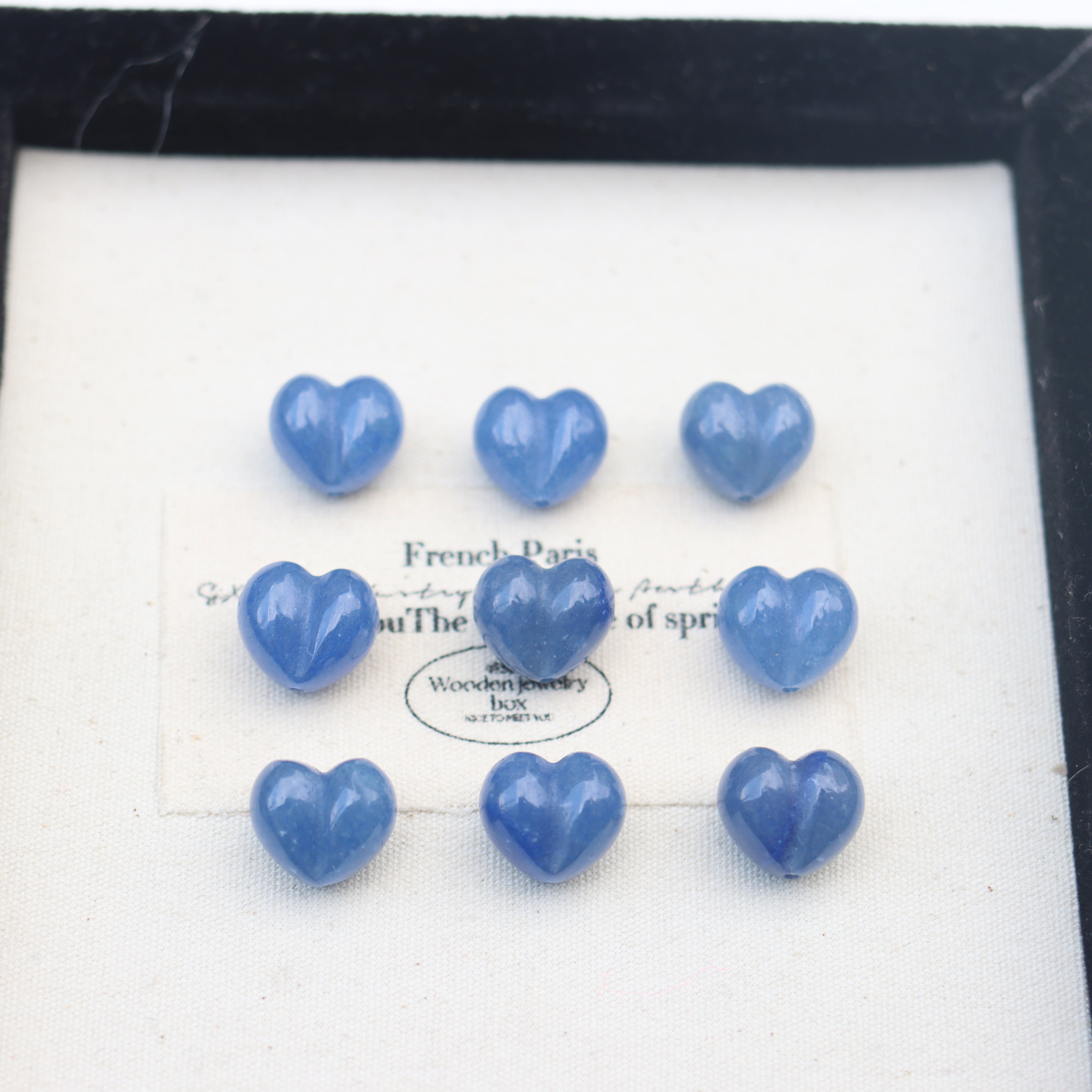 天然蓝东陵12mm胖嘟嘟屁桃爱心珠diy手链项链耳饰小滴溜饰品配件,饰品/流行首饰/时尚饰品新,其他DIY饰品配件,淘宝优惠券,粉丝福利购,淘宝优惠卷