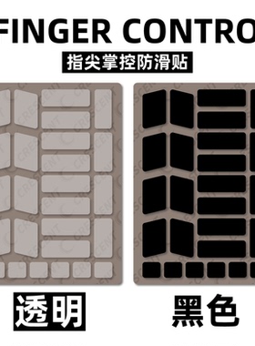 诡道竞技DIY通用GPW2鼠标指尖防滑贴防汗贴薄款0.25透明键盘NP01