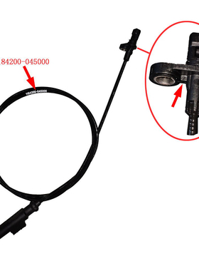 升仕 ZT310-VX1X2T1T2R1R2M摩托车ABS时速度轮速传感器 计速线