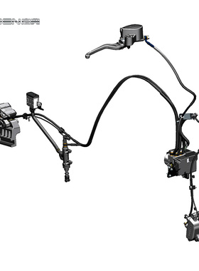 启典KD150-GKG1G2U1U2Z2摩托车刹车系统前后碟刹片盘卡钳手柄配件