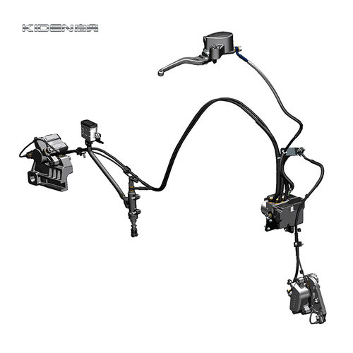 启典摩托车KD150刹车系统配件