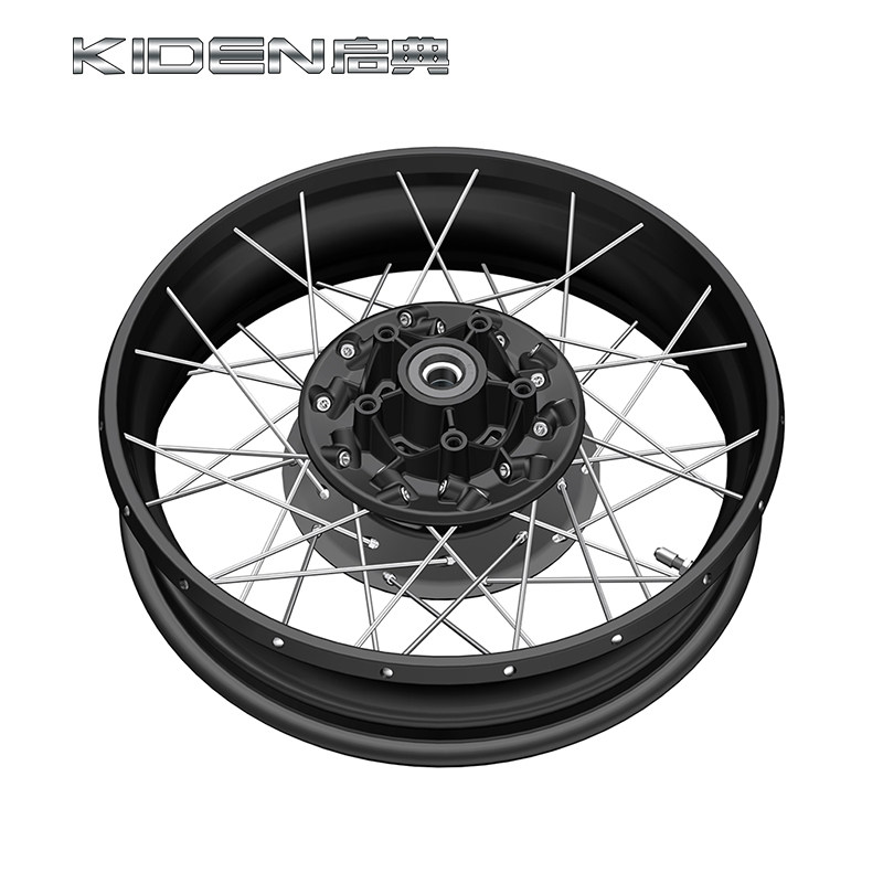 启典KD150-G1U1摩托车前后真空辐条轮圈 轮毂3.0-17 3.5-17配件