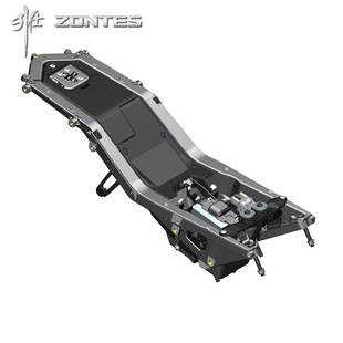 升仕ZT703F摩托车后副车架电器锂电池仓盖板继电器配件坐垫锁开关