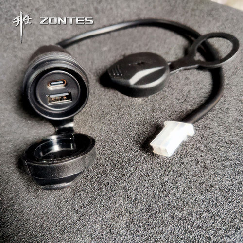 升仕ZT350摩托车USB充电口配件