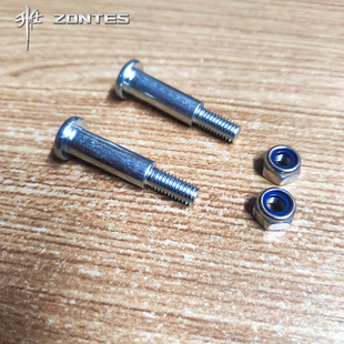 升仕ZT150/350DEM摩托车带驻刹后主泵碟刹手柄长螺栓M6×14配件