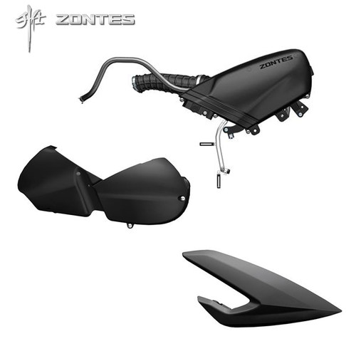 升仕ZT350T-D踏板车空滤器罩