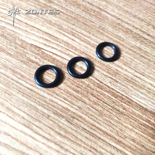 升仕ZT310XTRV摩托车机油泵进出油管φ9.8×φ2.5丙烯酸酯胶O型圈