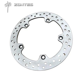 升仕ZT310-M踏板摩托车 前后刹车盘 碟刹盘制动钢花盘 碟刹片配件