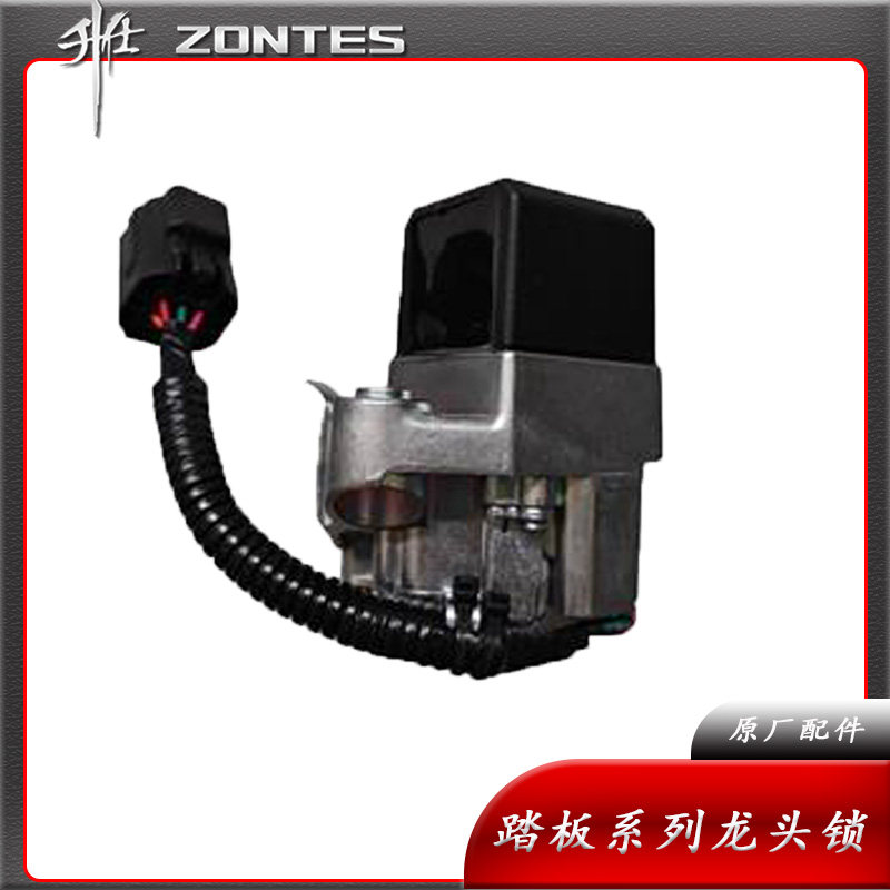 升仕ZT150/310/350/368/DEM踏板车系列摩托车电子龙头锁电控开关