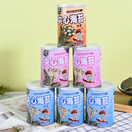 海苔夹心脆多口味海苔脆