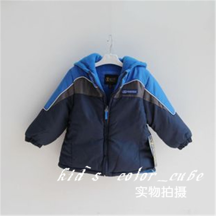 清仓无瑕疵！小码！儿童宝宝男童棉衣连帽上衣保暖挡风