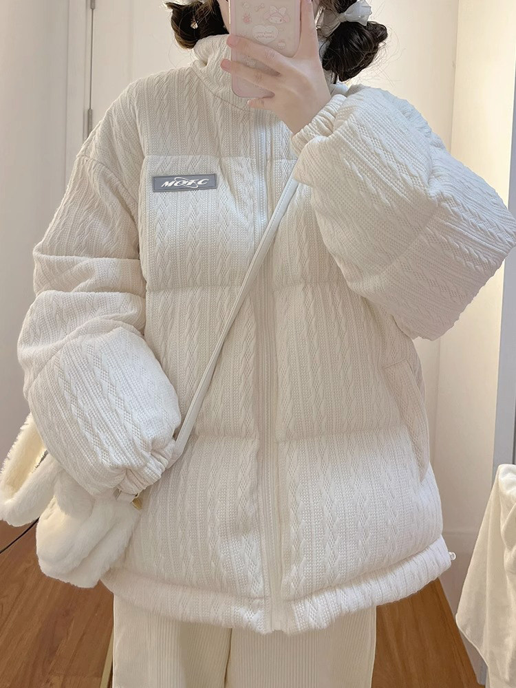 小红书博主推荐！情侣款高街棉服