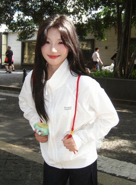 户外白色轻薄防晒衣女夏季新款透气凉感防晒服休闲立领运动薄外套