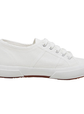 正品休伯家Superga2750plus帆布鞋内增高女休闲夏季小白鞋厚底