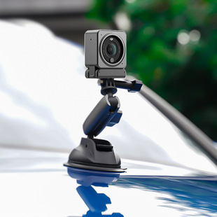dji大疆action4 2运动相机Gopro109手机通用配件汽车载吸盘支架