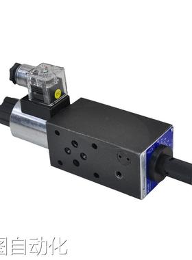 德克玛MFST-02叠加式电磁流量阀压力补偿型液压调速节流控制阀议