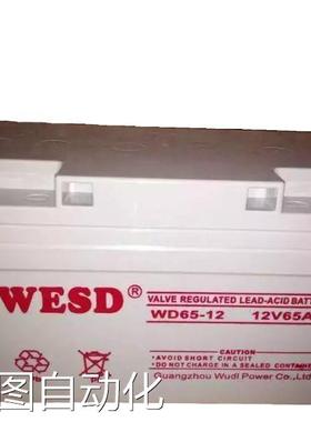 WESD无敌蓄电池WD38-12 12V38AH耐高低温光伏太阳能照明系统议价