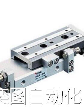 SMC气动滑台MXP6-5可订MXP系列大缸径薄型气缸单杆双作用库存现货