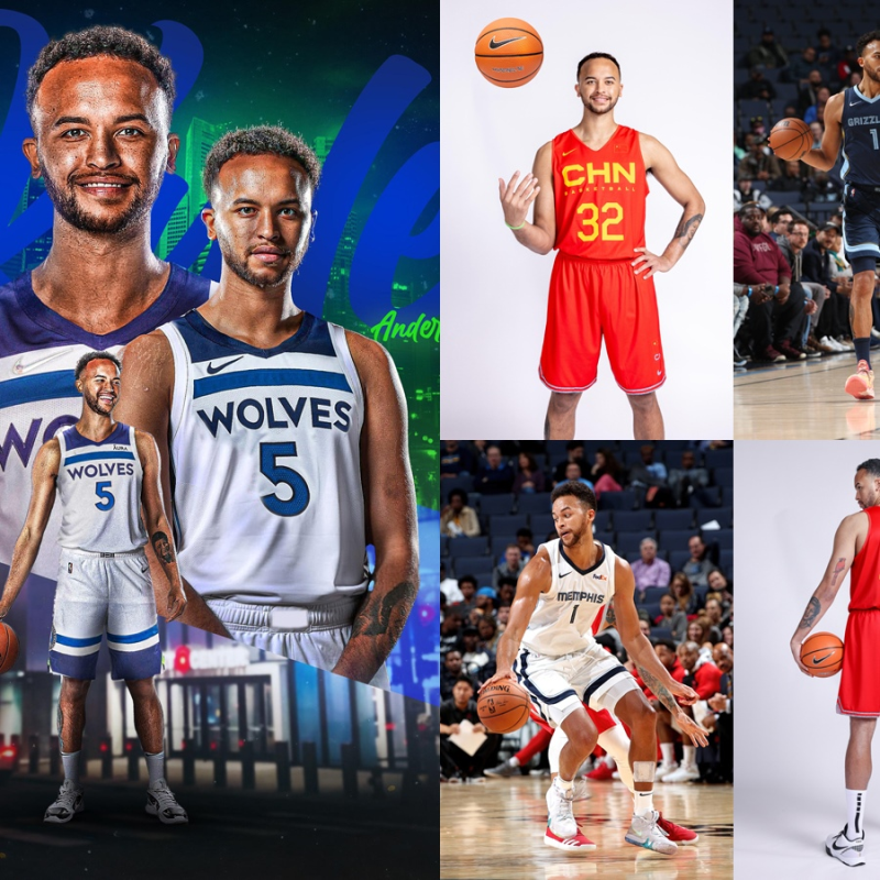 大锤李凯尔安德森海报森林狼篮球明星学生宿舍墙贴壁纸背胶装饰画,家居饰品,现代装饰画,淘宝优惠券,粉丝福利购,淘宝优惠卷