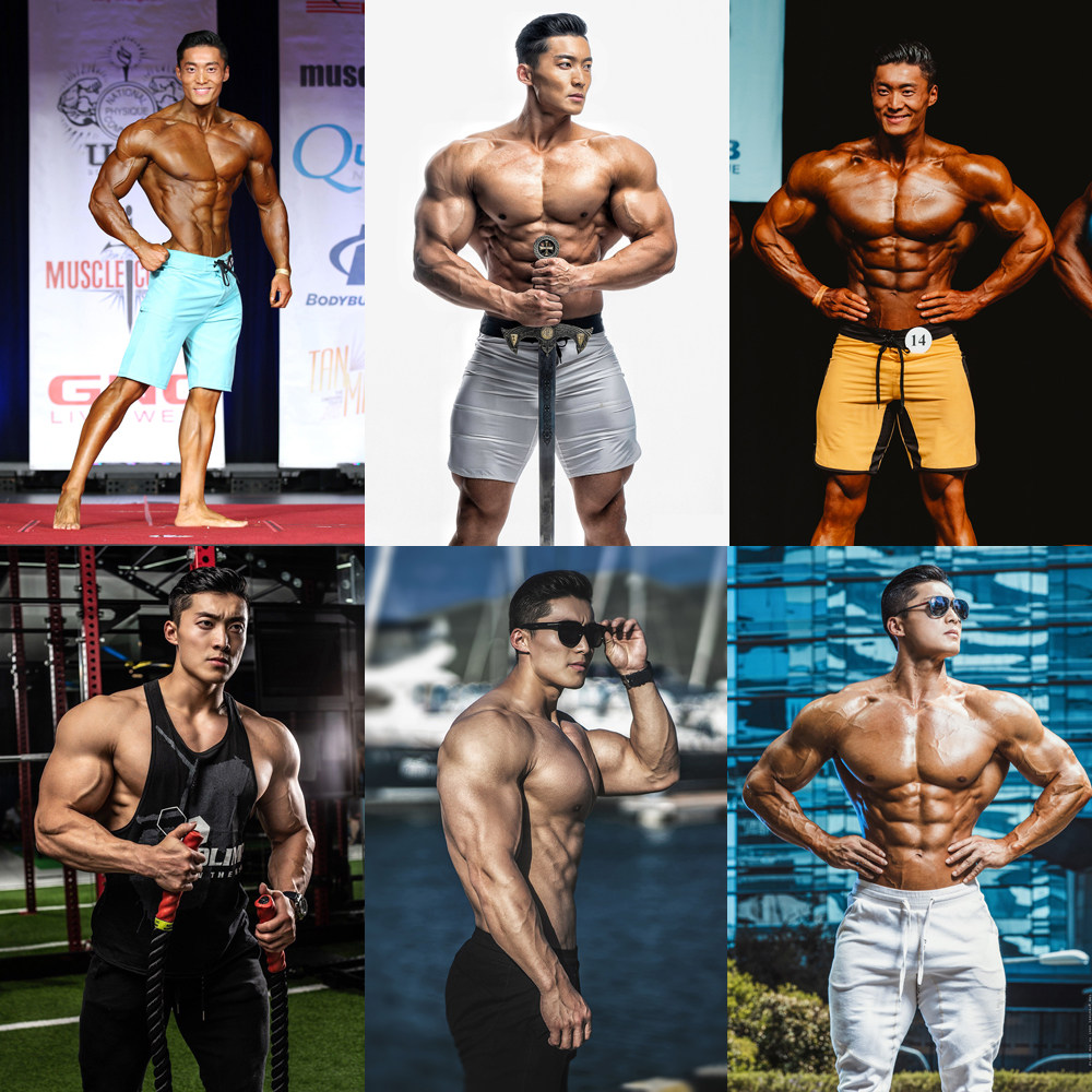 吴龙肌肉海报定做健身房男生健美健身励志墙贴画宿舍房间装饰挂画