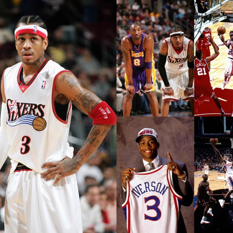 艾弗森海报篮球明星乔丹科比卧室墙贴纸画学生宿舍壁纸背胶装饰画,家居饰品,现代装饰画,淘宝优惠券,粉丝福利购,淘宝优惠卷