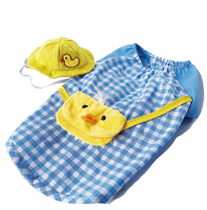 宠物狗狗幼稚园装 校服猫猫狗狗卖萌派对生日衣服小黄鸭衣服