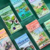 江南水乡AR流沙冰箱贴网红景点城市建筑打卡纪念品旅行伴手礼物文创礼品宁波东钱湖杭州南京湖州南浔古镇福州