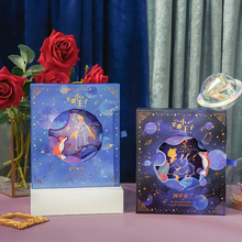 星遇小王子系列同学录插画烫金贴纸座位表同学信息卡中小学生六年级毕业纪念册成长通讯录可爱卡通创意留言册