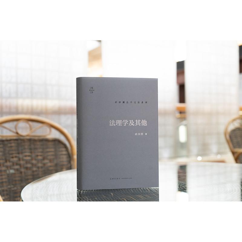 2024新书 法理学及其他 卓泽渊 著 法律出版社 [精装]