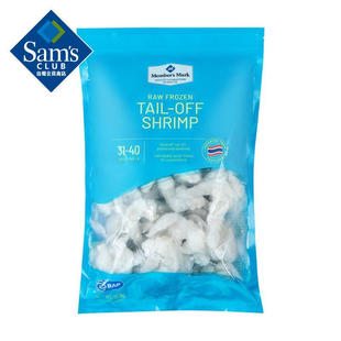 山姆超市泰国进口生冷冻小虾仁907g 生冷冻大虾仁908g去壳去虾线