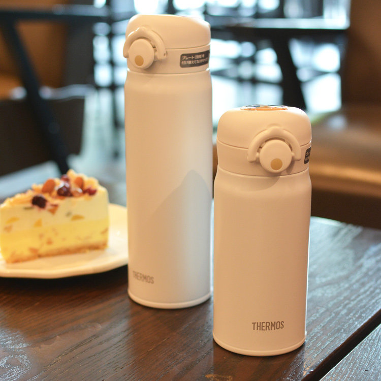 日本thermos膳魔师保温杯便携水杯牛油果绿个性jnr/351/354