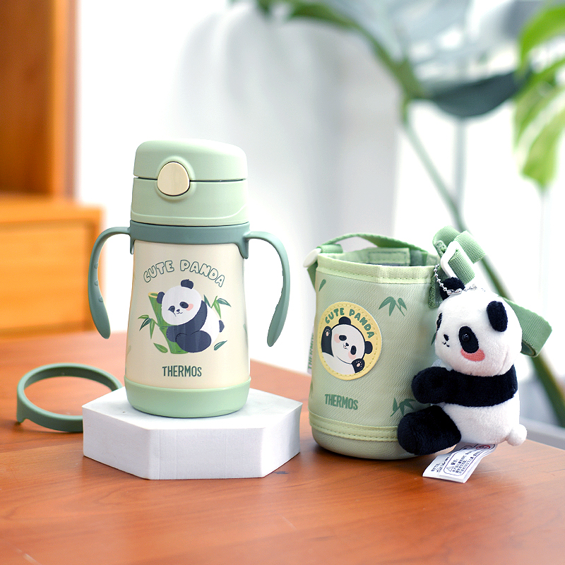 膳魔师儿童保温杯不锈钢